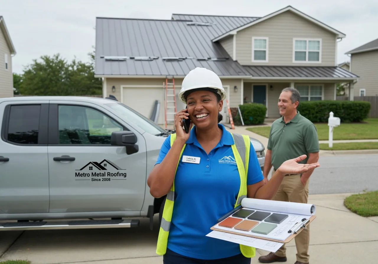 Storm Damage Metal Roof Repair in Rebuck, PA